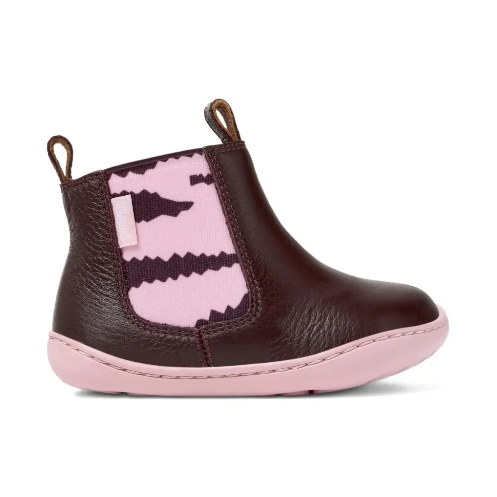 Ботинки Peu с зебровым принтом