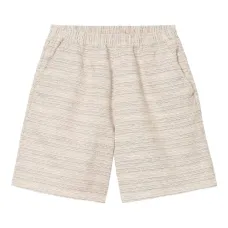 Полосатые шорты с эластичным поясом