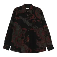 Рубашка с принтом дракона