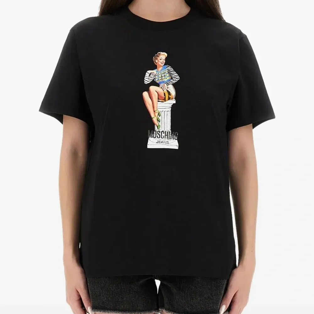 Футболка с графичным принтом