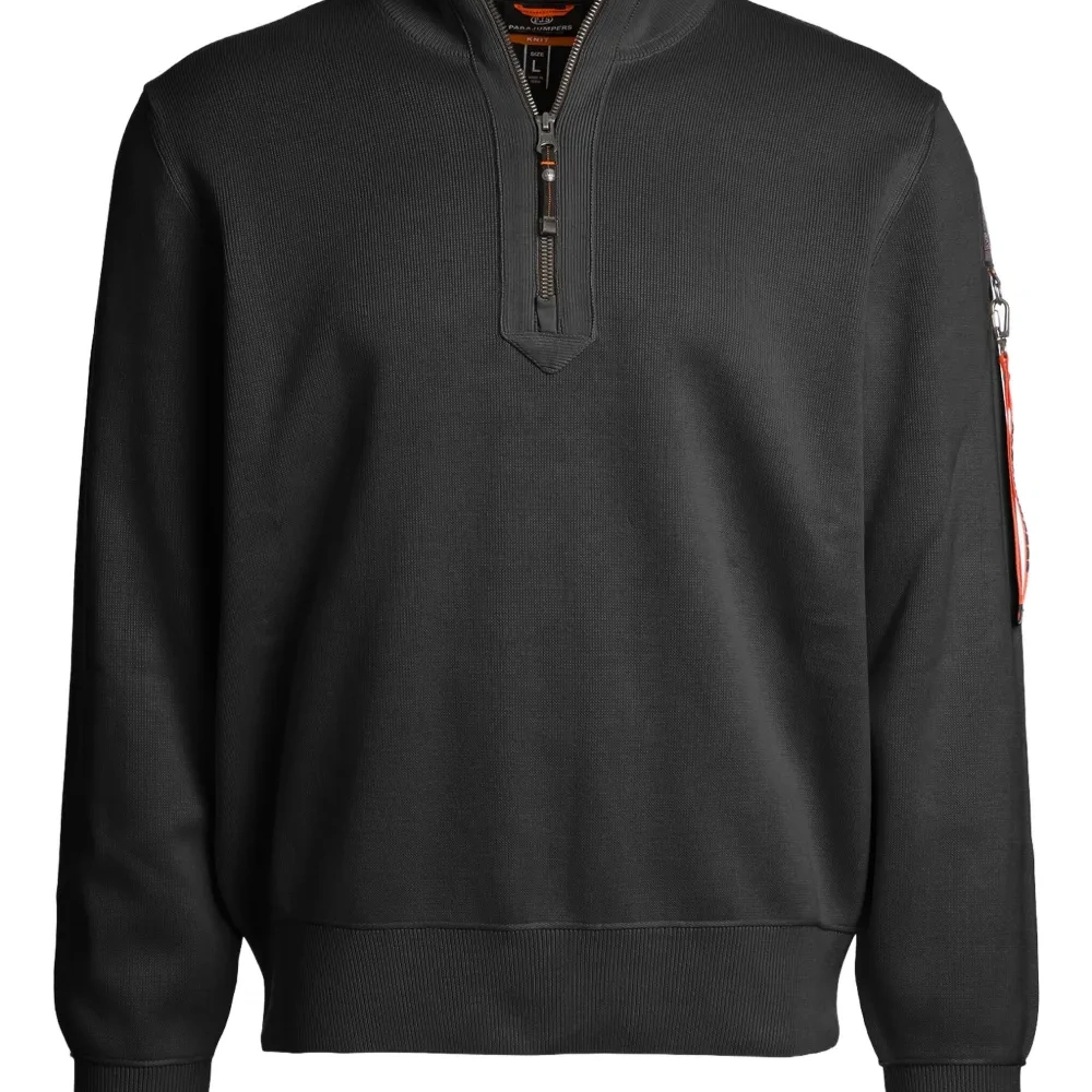 Свитер с воротником на молнии