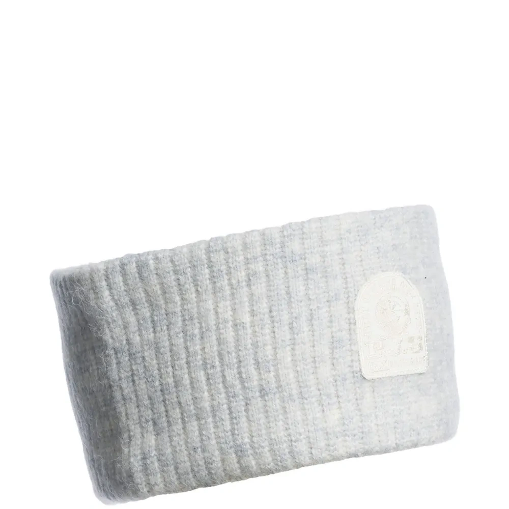 Повязка на голову в рубчик с логотипом