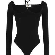 Боди в рубчик с цепочкой Боди в рубчик с цепочкой