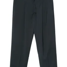 шерстяные брюки со складками