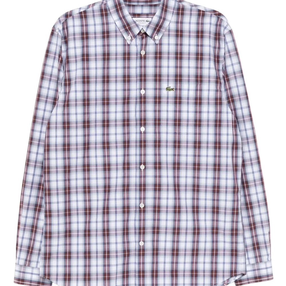 Клетчатая рубашка с логотипом