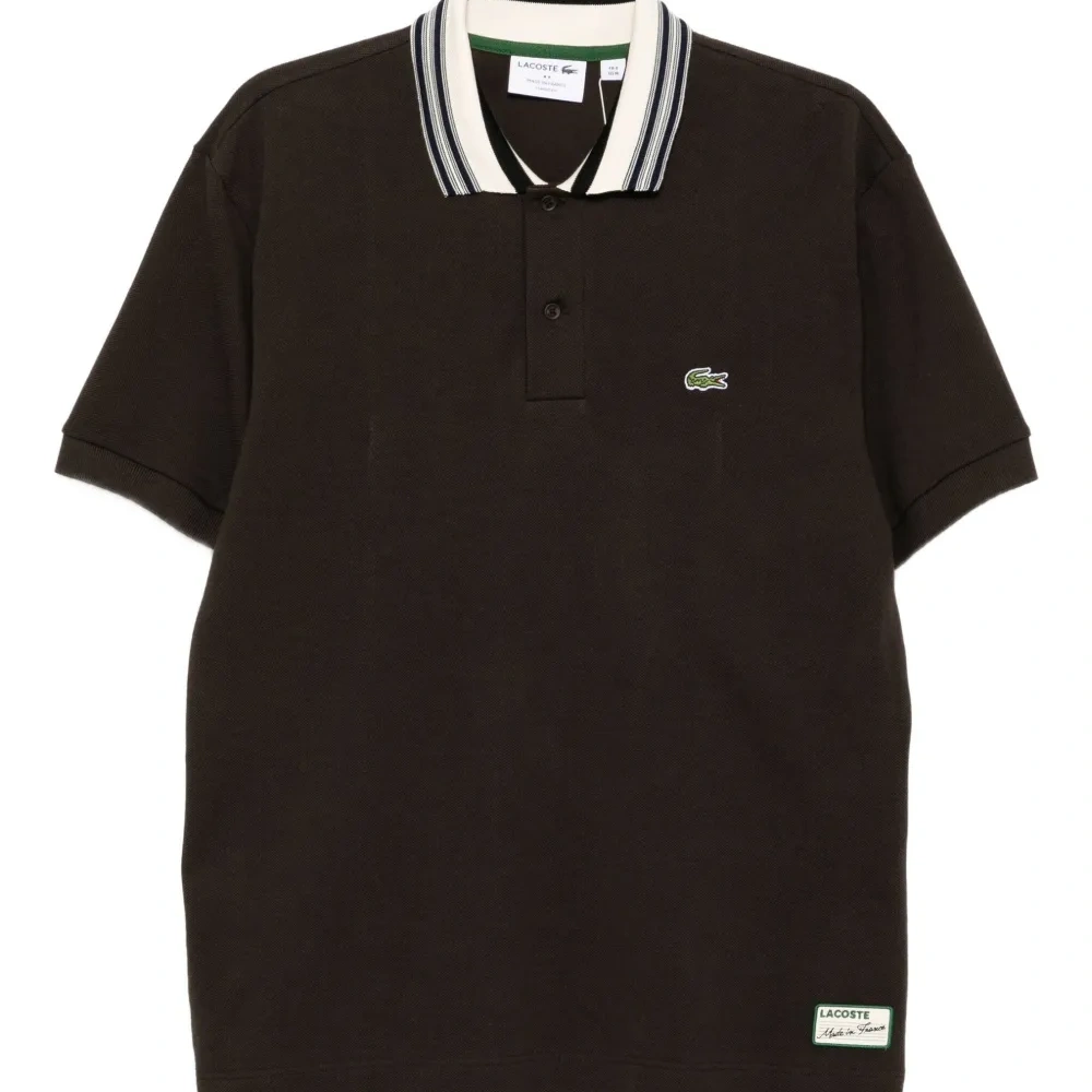 Рубашка поло с вышитым логотипом