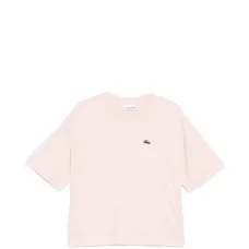 Футболка с круглым вырезом и нашивкой с логотипом