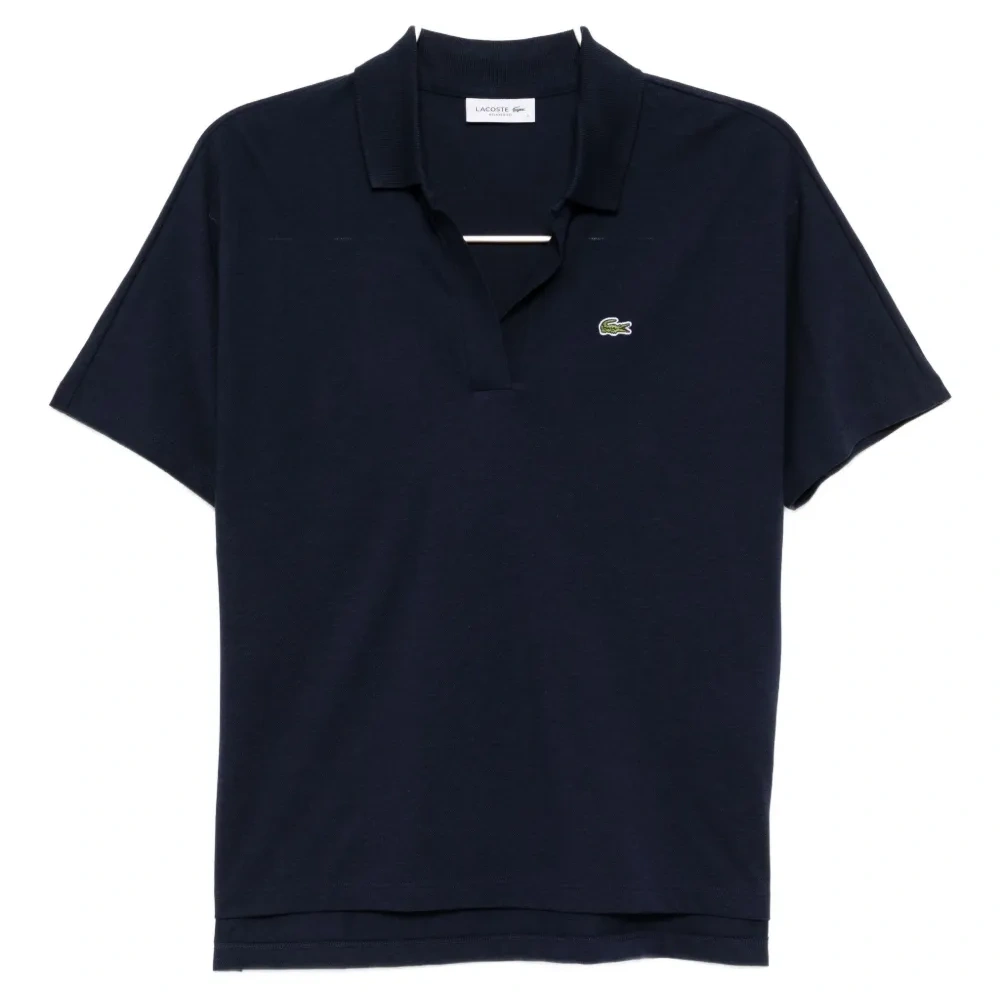 Топ из ткани пике