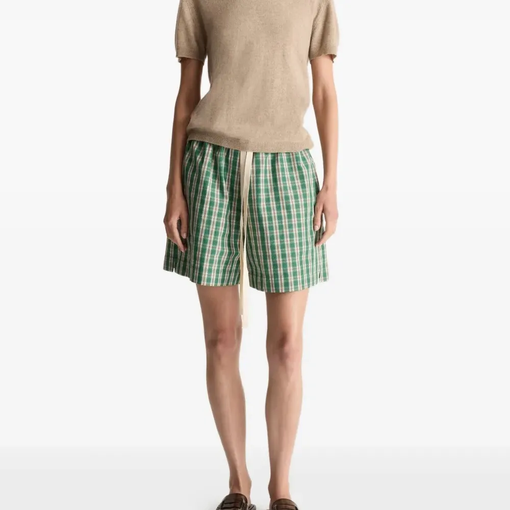 Клетчатые шорты Gordon с кулиской