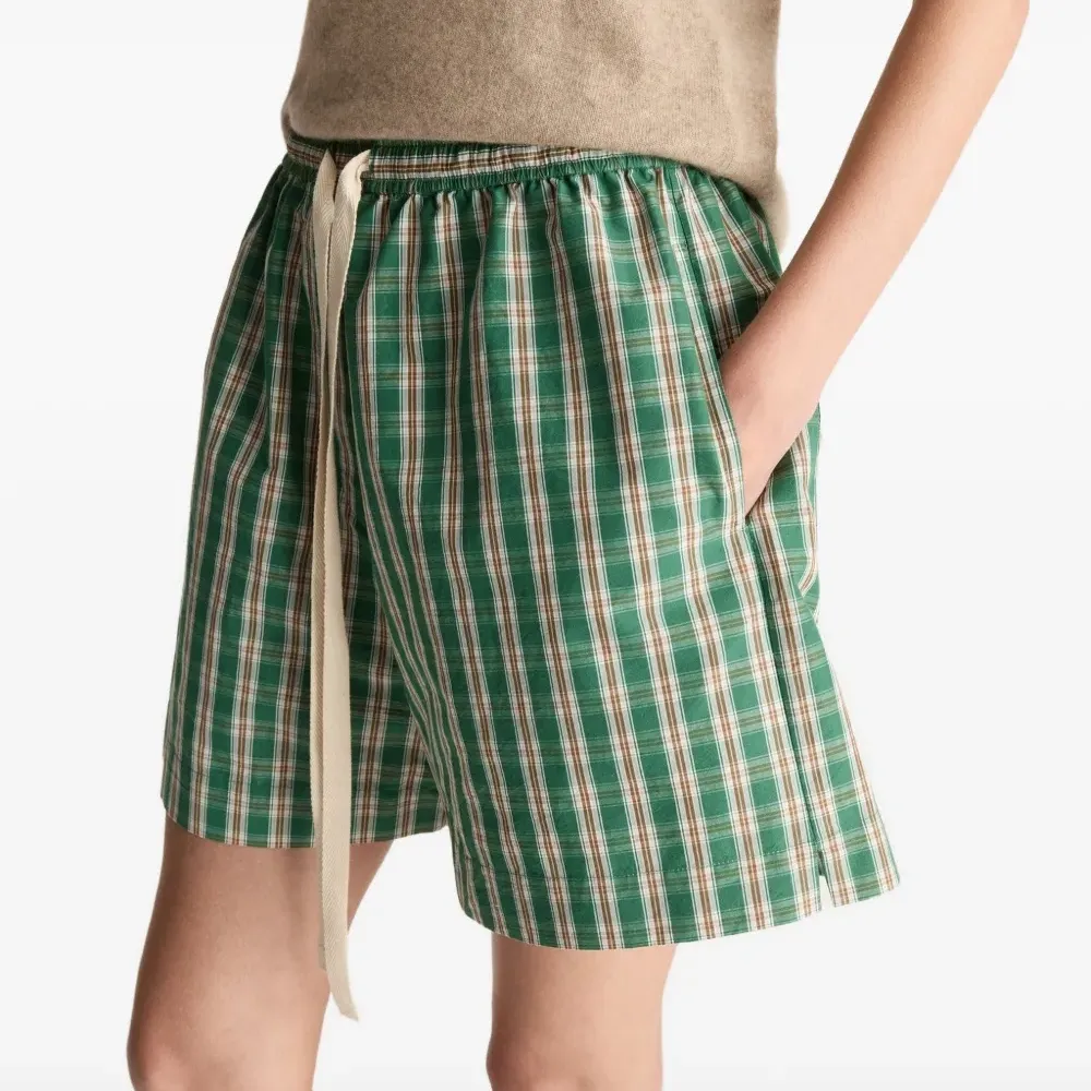 Клетчатые шорты Gordon с кулиской