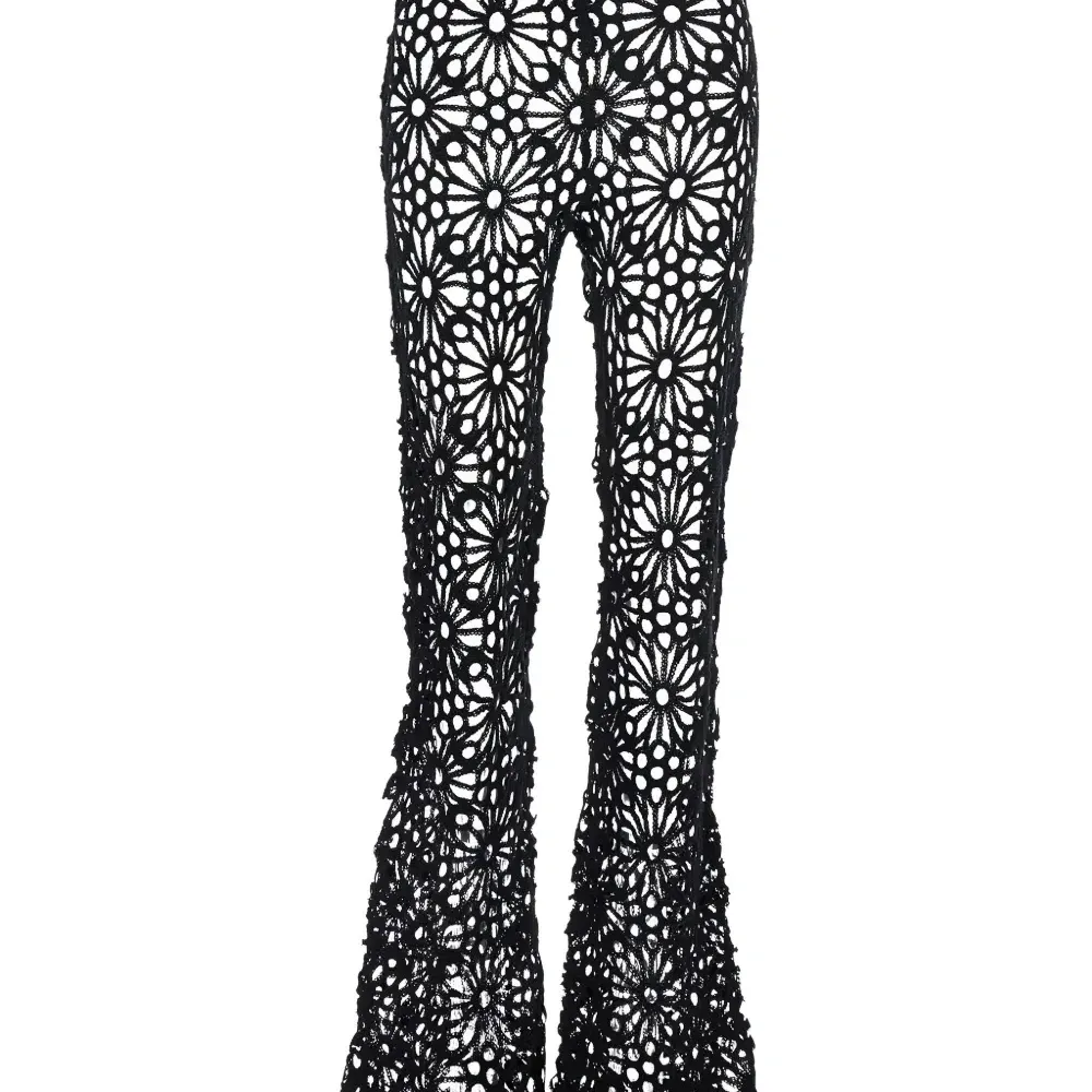 брюки в технике кроше