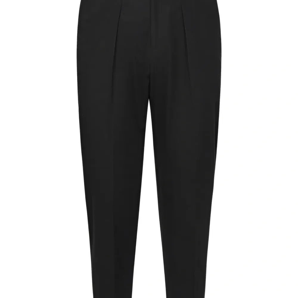 Брюки Dominique с эластичным поясом и складками