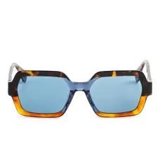 солнцезащитные очки в геометричной оправе