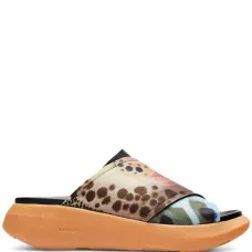 Шлепанцы с принтом Шлепанцы с принтом