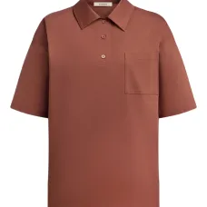 рубашка поло с карманом