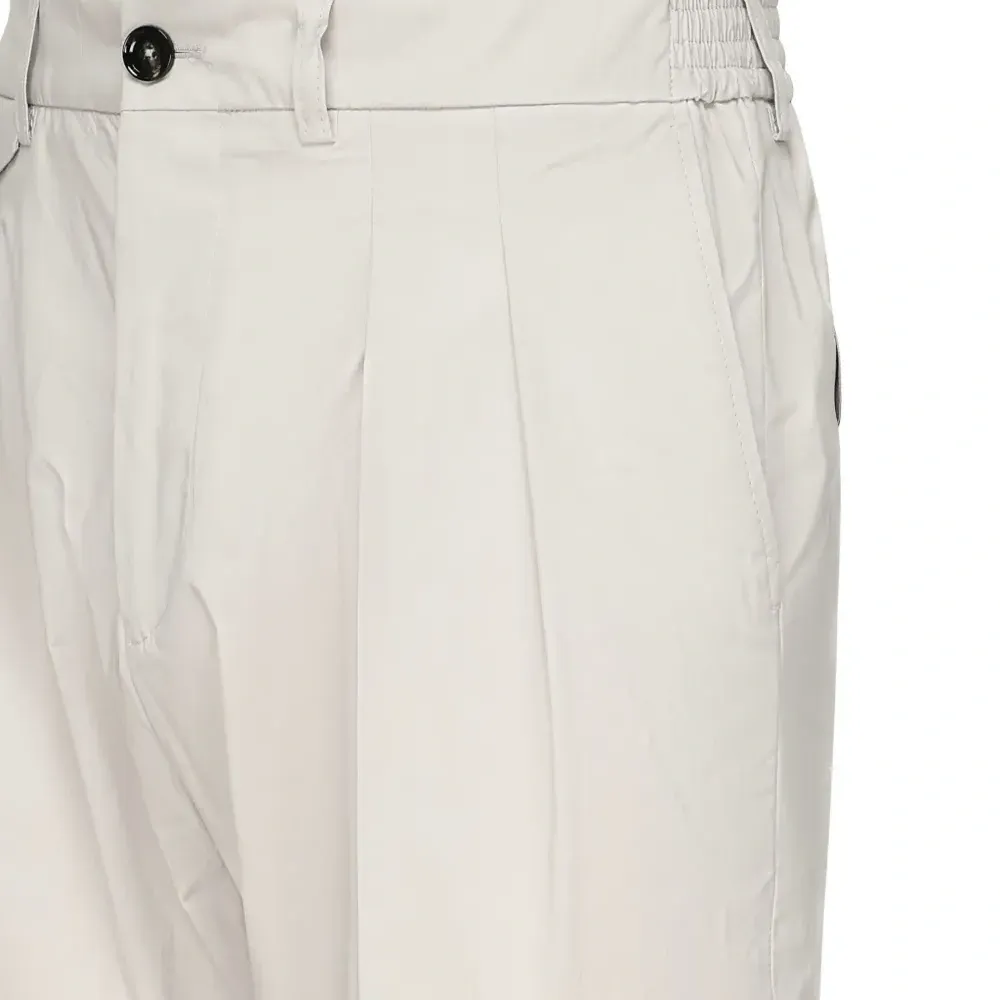 Брюки Eduard с эластичным поясом и складками