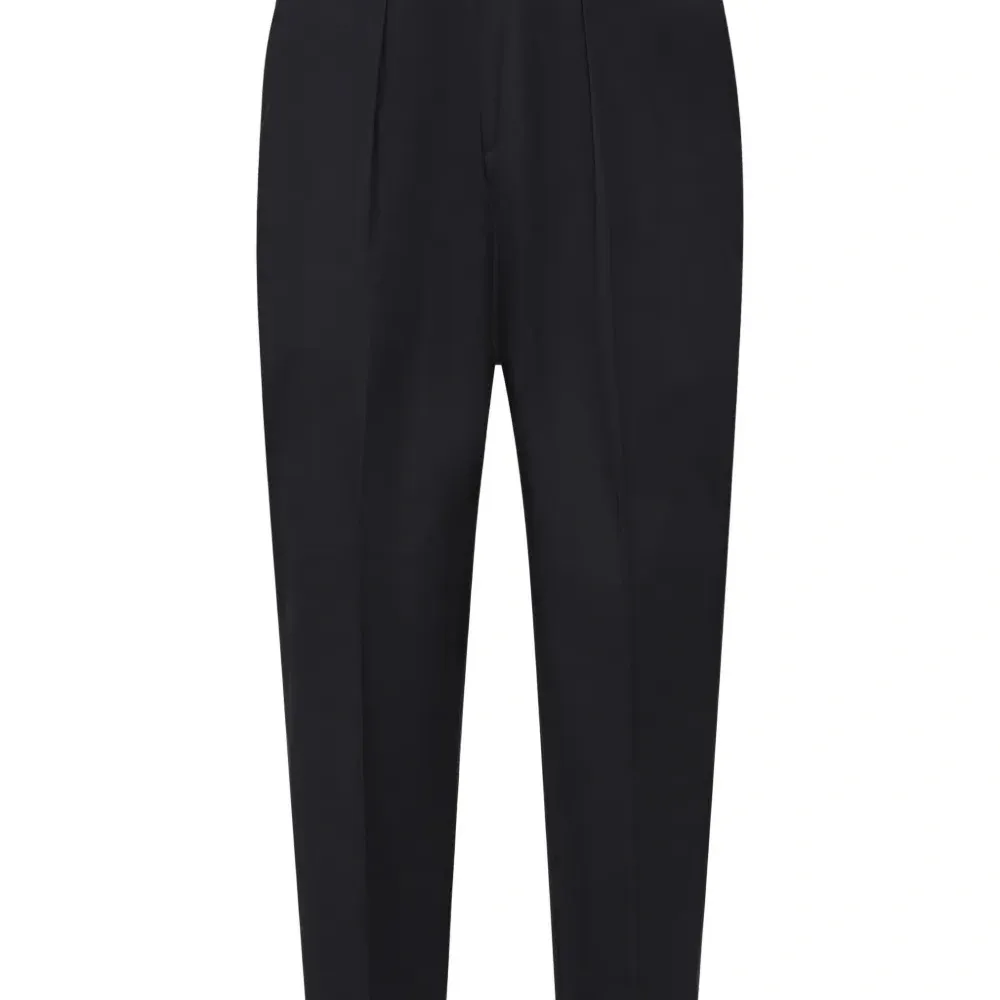 Брюки Dominique с эластичным поясом и складками