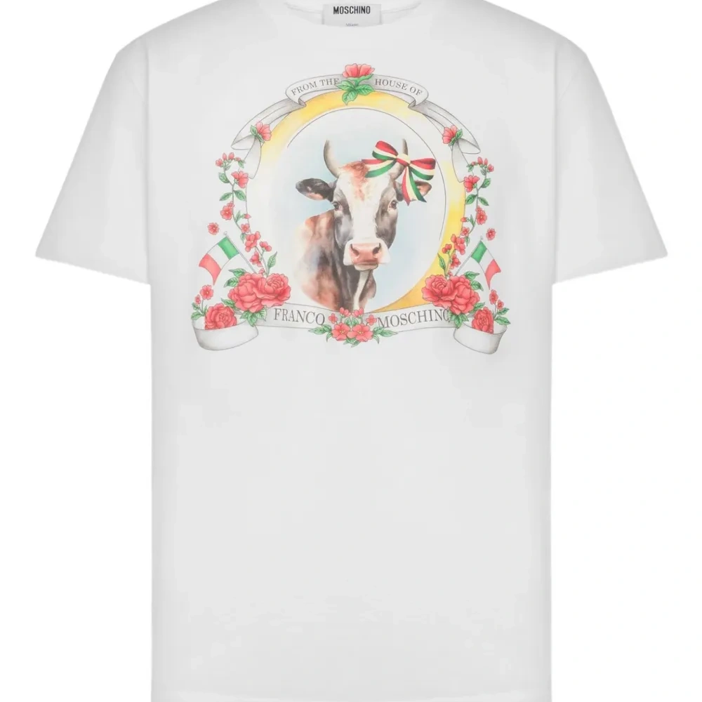 футболка с принтом