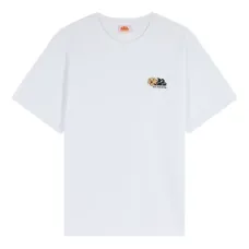 футболка с вышивкой из коллаборации с Pelo Foundation