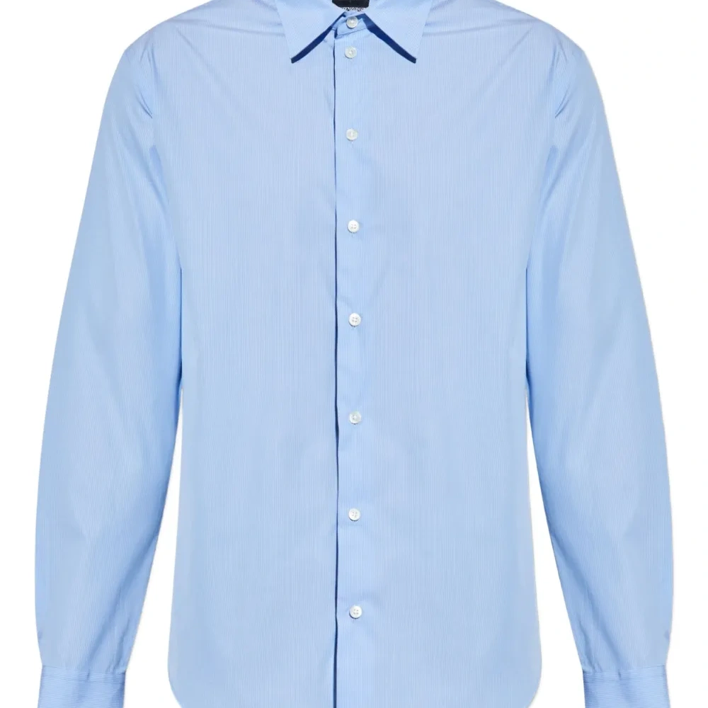 полосатая рубашка с длинными рукавами полосатая рубашка с длинными рукавами