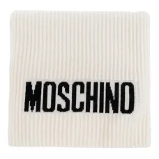 шарф в рубчик с логотипом