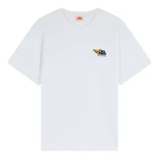 футболка с вышивкой из коллаборации с Pelo Foundation