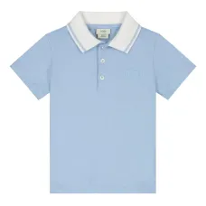 рубашка поло с вышитым логотипом