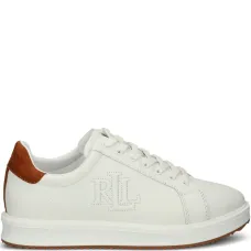 Кроссовки с вышитым логотипом