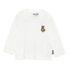 футболка с длинными рукавами и вышивкой