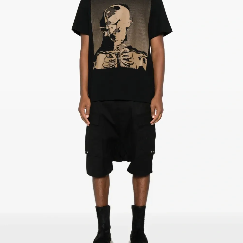 футболка с принтом