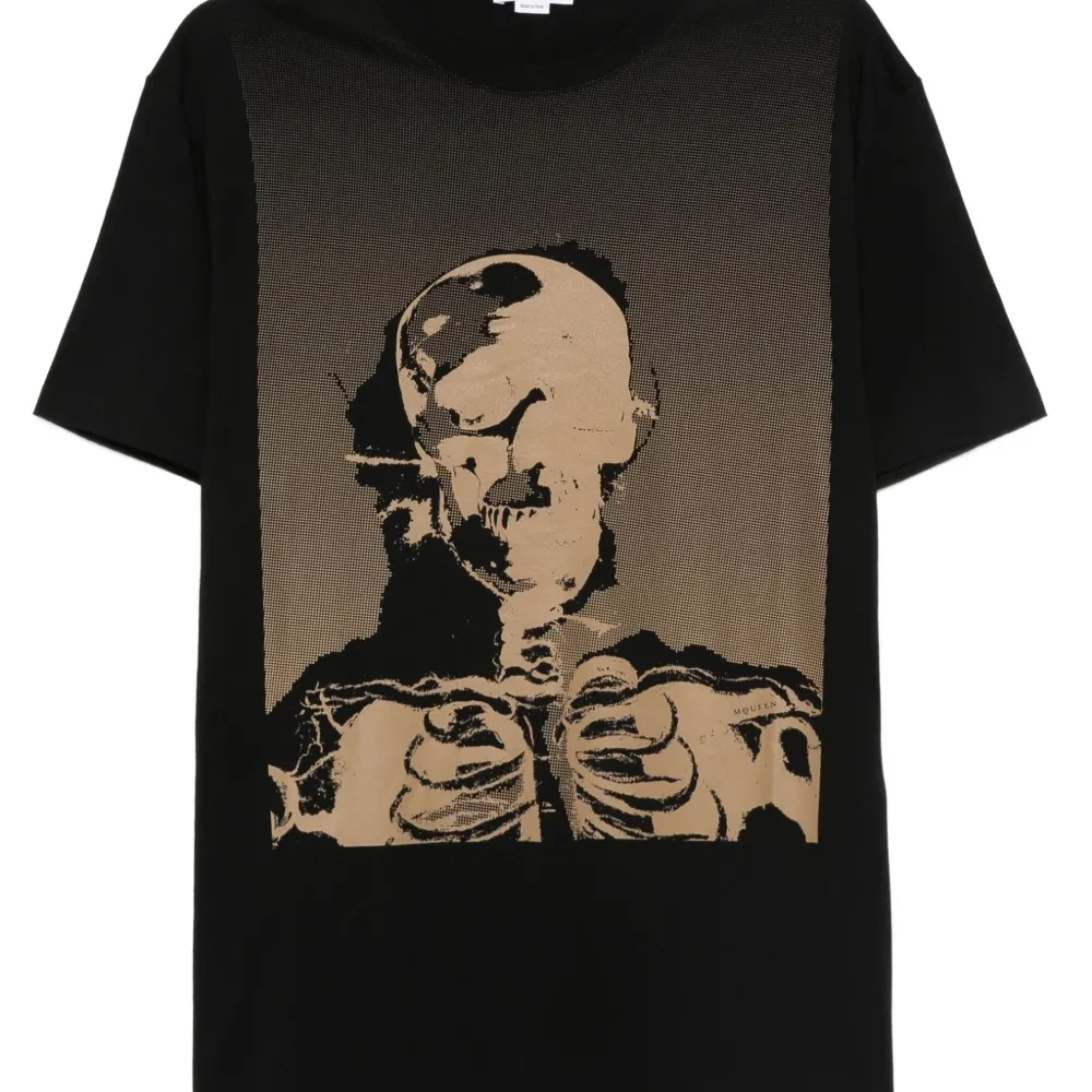 футболка с принтом