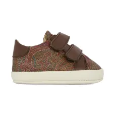 кроссовки с принтом пейсли