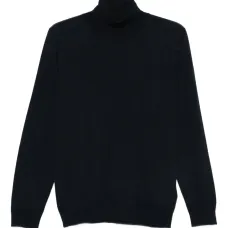 свитер из шерсти мериноса с высоким воротником