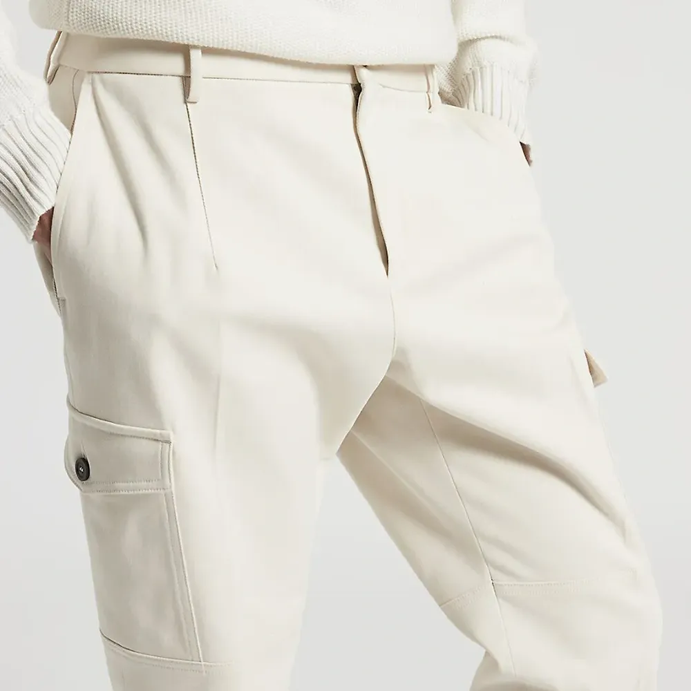 Брюки карго с кулиской