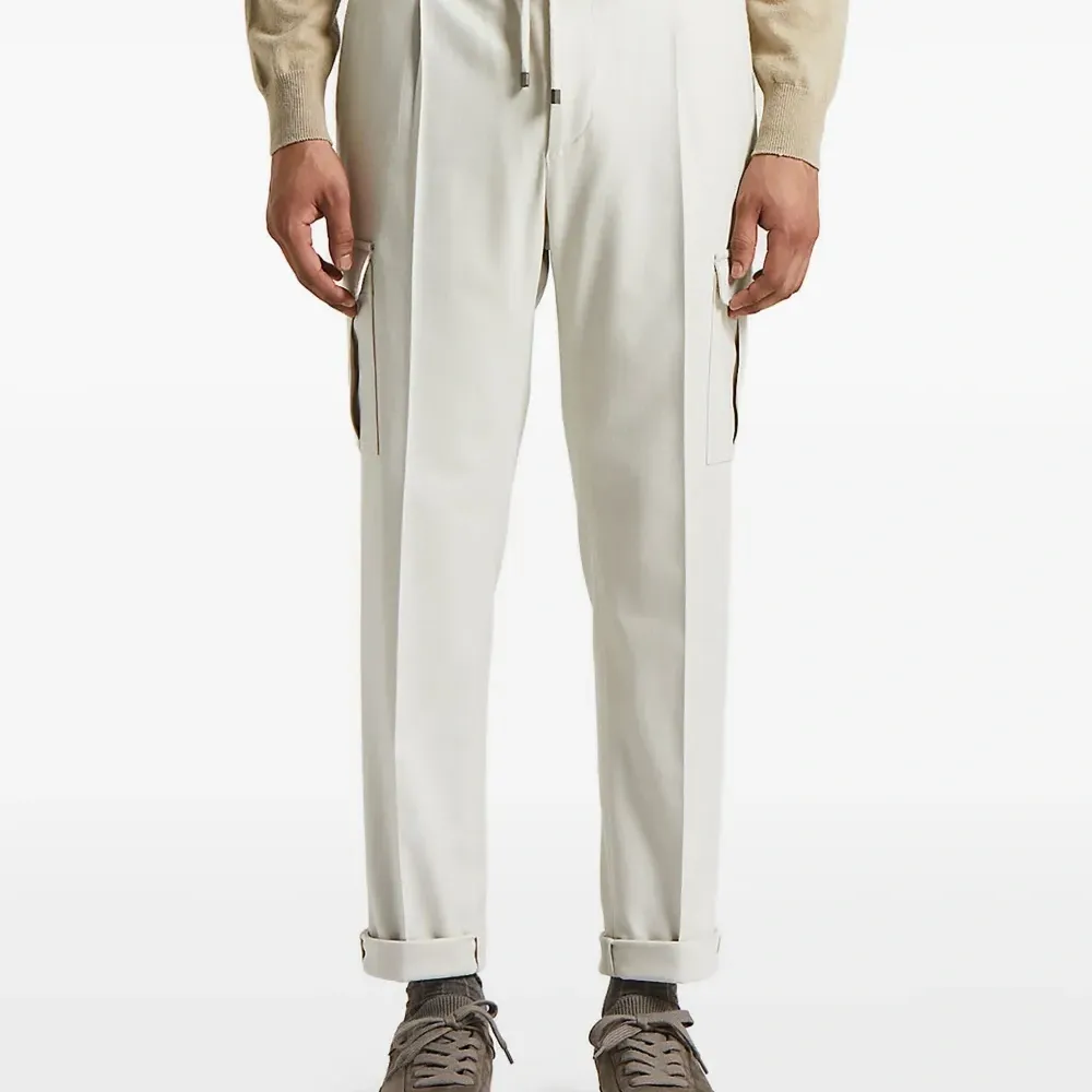 Брюки карго со складками Брюки карго со складками