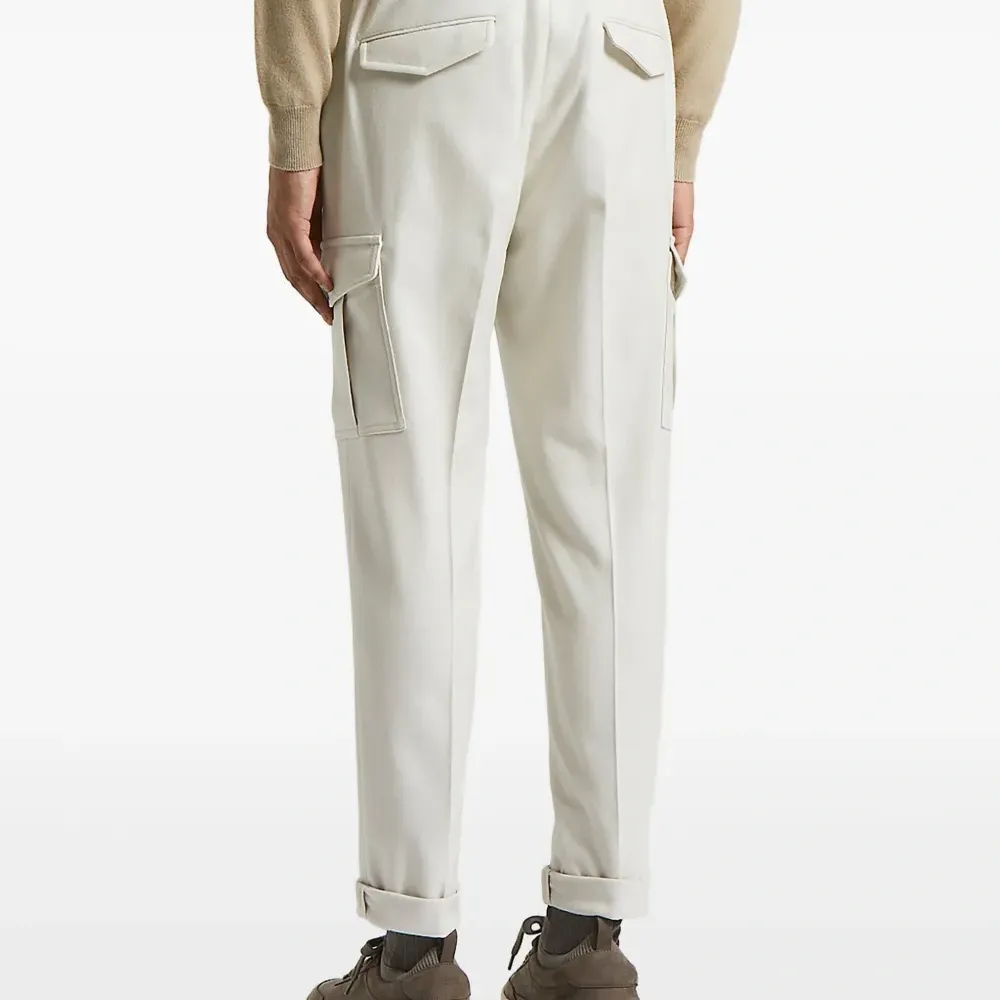 Брюки карго со складками Брюки карго со складками