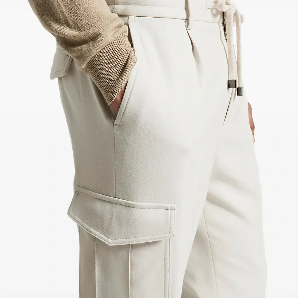 Брюки карго со складками Брюки карго со складками