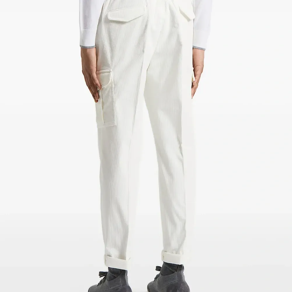 Брюки карго со складками