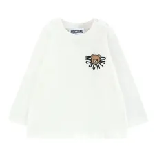 футболка с длинными рукавами и принтом