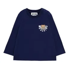 футболка с длинными рукавами и принтом