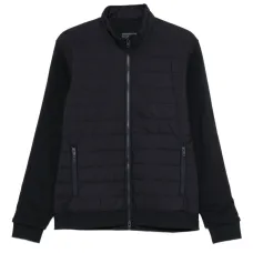 Куртка со стегаными вставками