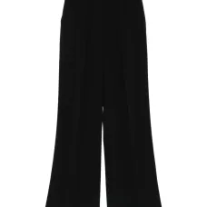 широкие брюки со складками широкие брюки со складками