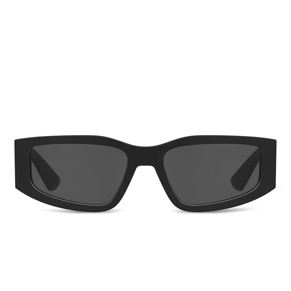 Солнцезащитные очки в прямоугольной оправе с логотипом