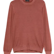 Свитер с круглым вырезом