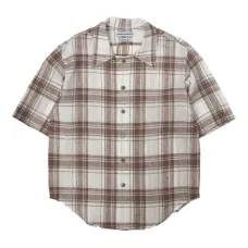 рубашка School в клетку