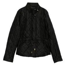 стеганая куртка с узором