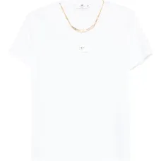 футболка с цепочками