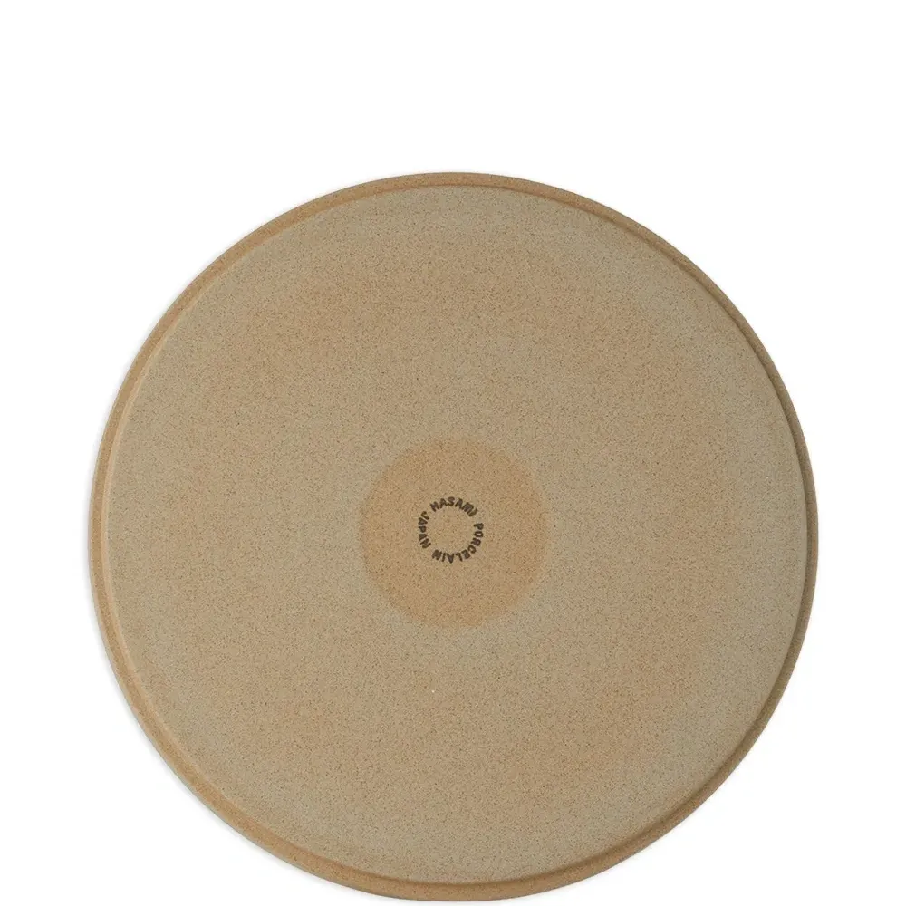 Круглая фарфоровая тарелка