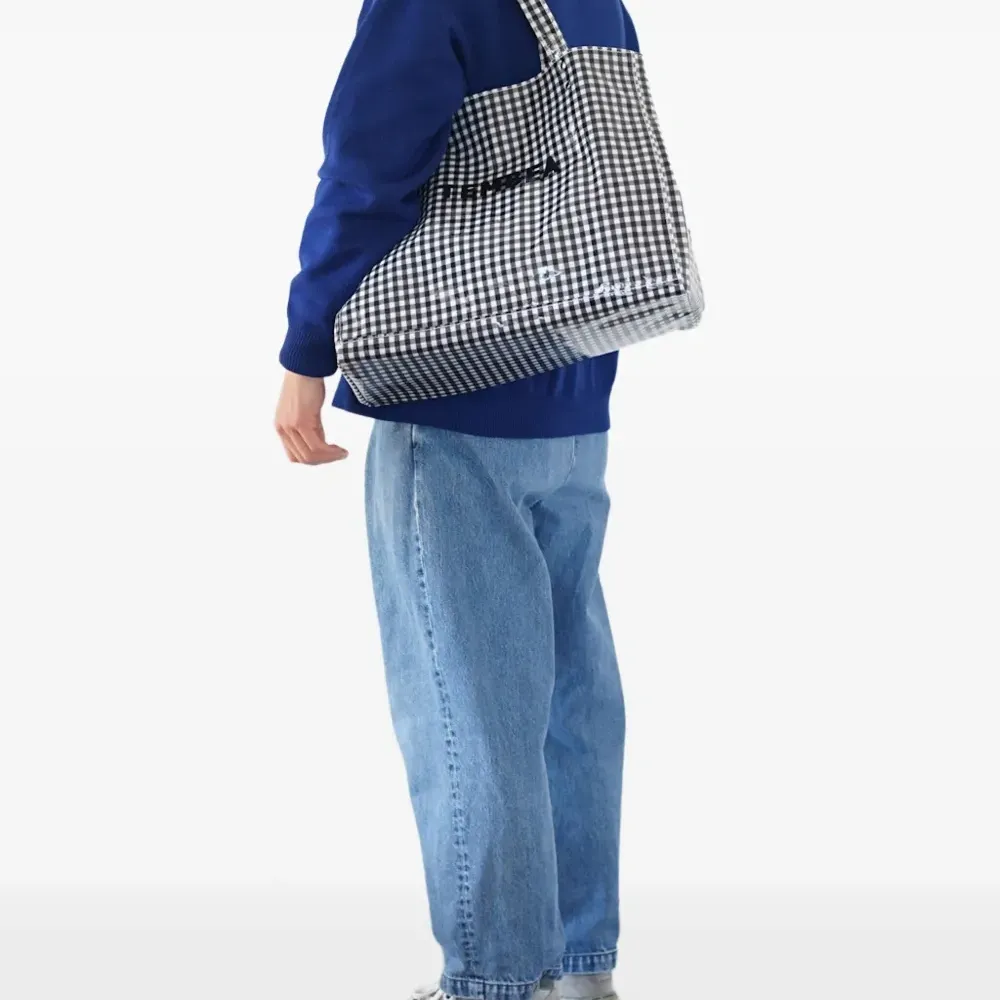 сумка на плечо Carry в технике гингем