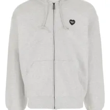 худи на молнии с логотипом